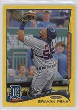 2014 Topps Retail Yellow Brayan Pena #28 0q3