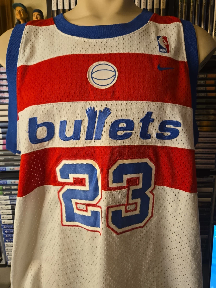 Michael Jordan Washington Bullets Size XL NBA Fan Apparel