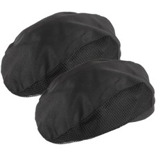 2 Pcs Food Service Cap Catering Bakery Hat Cotton Kitchen Hair Net Caps Waiter