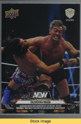 2025 AEW Match Dated Moments Double or Nothing Kazuchika Okada #12 READ 1ai1