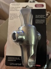 Delta Faucet U4920-SS-PK 3-Way Shower Arm Diverter with Handshower Mount