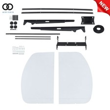 For 2" x 2" or 2" x 3" Rops Umbrella White Tractor & Mowers Top Canopy 52"× 52"