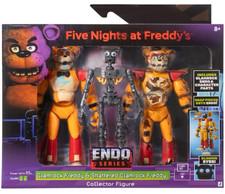Five Nights At Freddy's Endo Series SHATTERED  GLAMROCK FREDDY Figures FNAF