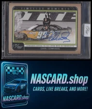 2025 Panini Turn Four #TM-CES Carl Edwards Timeless Moments #/99