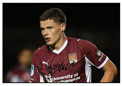 11605. Joe Wormleighton Signed Pictures (A4 Prints) Northampton Leicester City