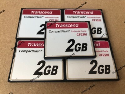 5PCS Transcend 2GB Industrial Grade CF Card CF220I TS2GCF220I