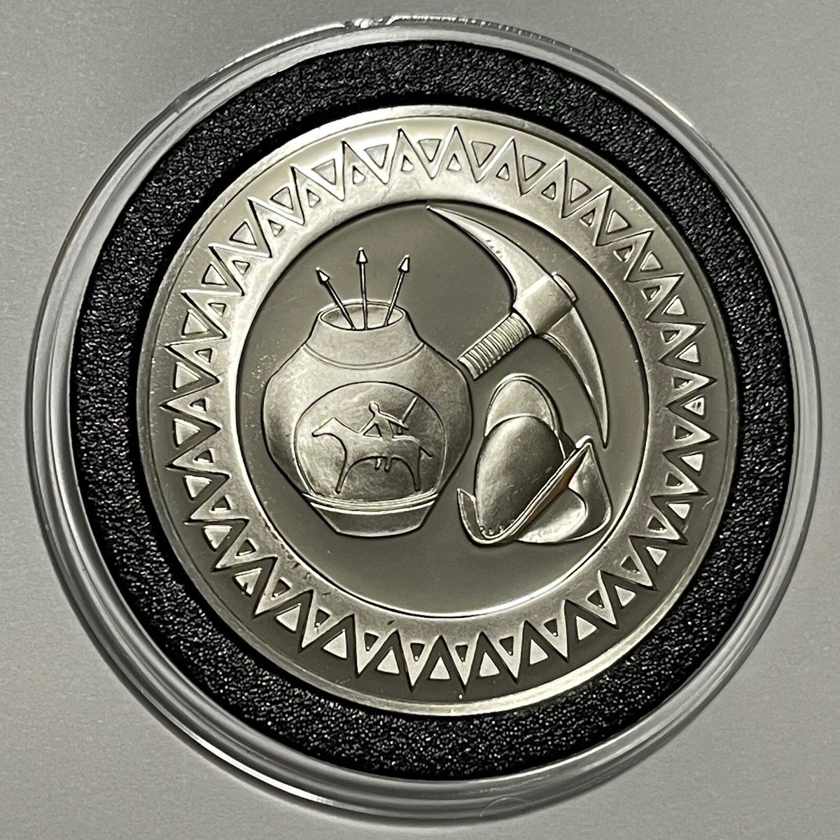 額縁ニューメキシコ New Mexico Bicentennial Proof Coin 33 Grams Sterling Silver