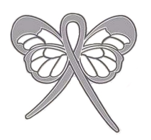 Cinta de concientización alfiler mariposa gris cáncer de pulmón causa diabetes asma nuevo - Imagen 4 de 7