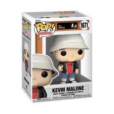 Funko POP! The Office Kevin Malone with Drink Figure 1671 + Protector