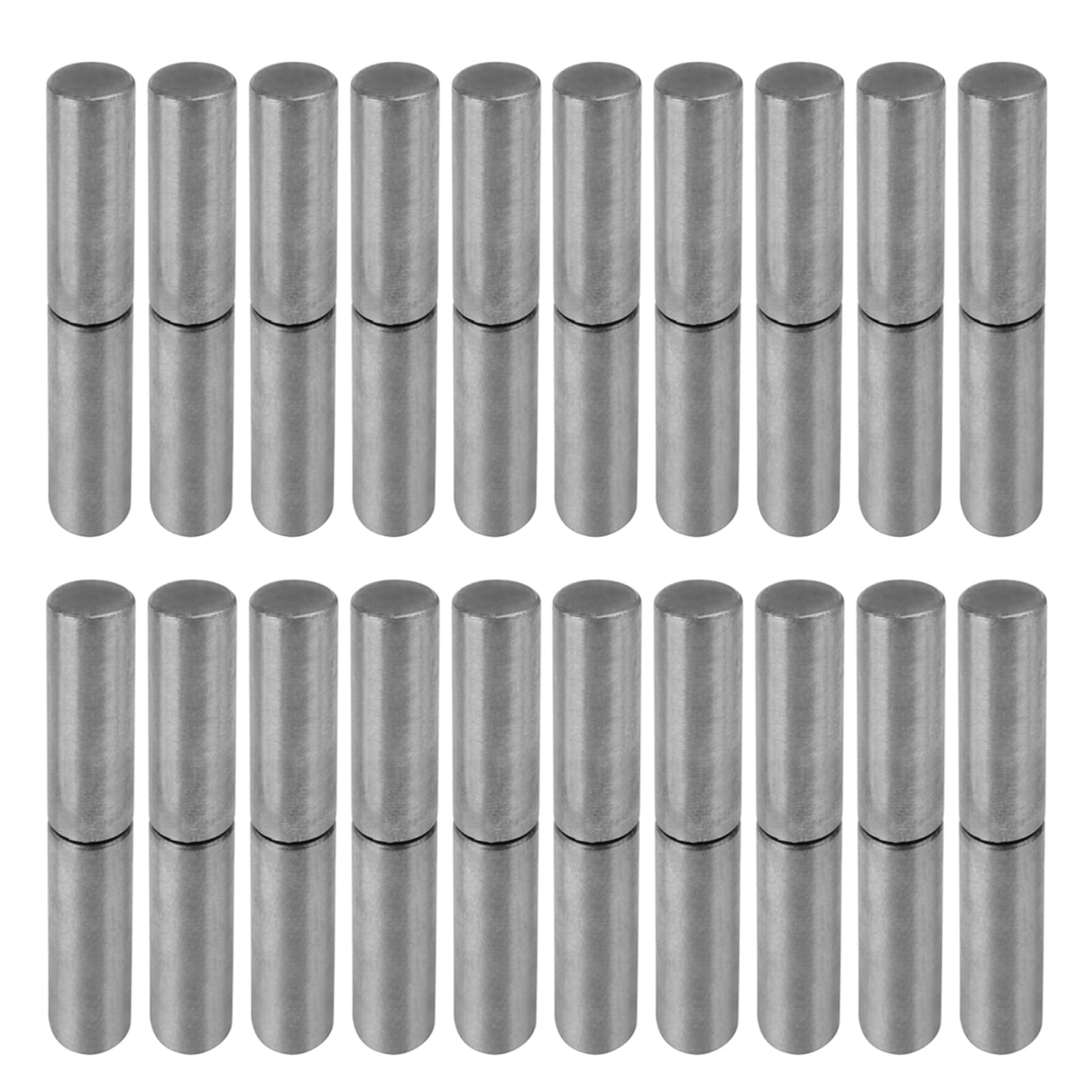 20 PCS Weldable Barrel Hinges 2-3/8