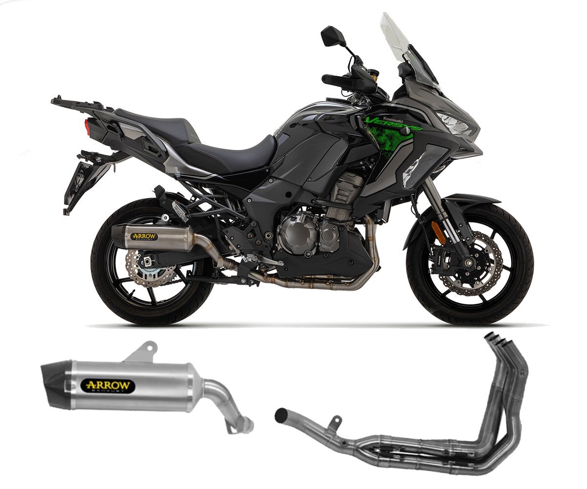 Escape Completo Arrow Race-tech Aluminio KAWASAKI VERSYS 1000 2021