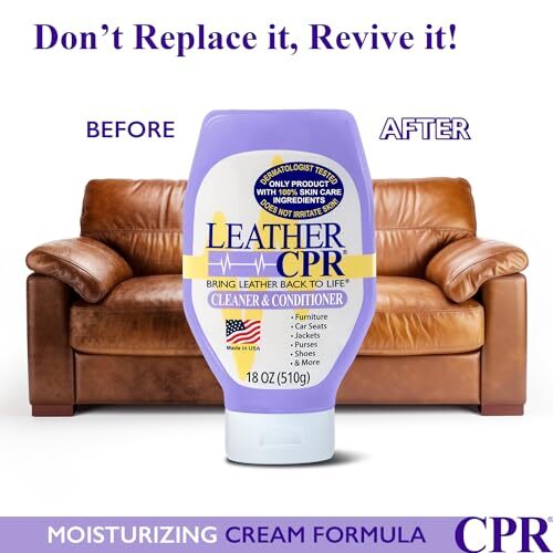 Leather CPR 2in1 Leather Cleaner & Leather Conditioner 18oz