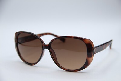 NEW ELLE WEL 81SG00 BROWN TORTOISE GRADIENT AUTHENTIC SUNGLASSES 58-13
