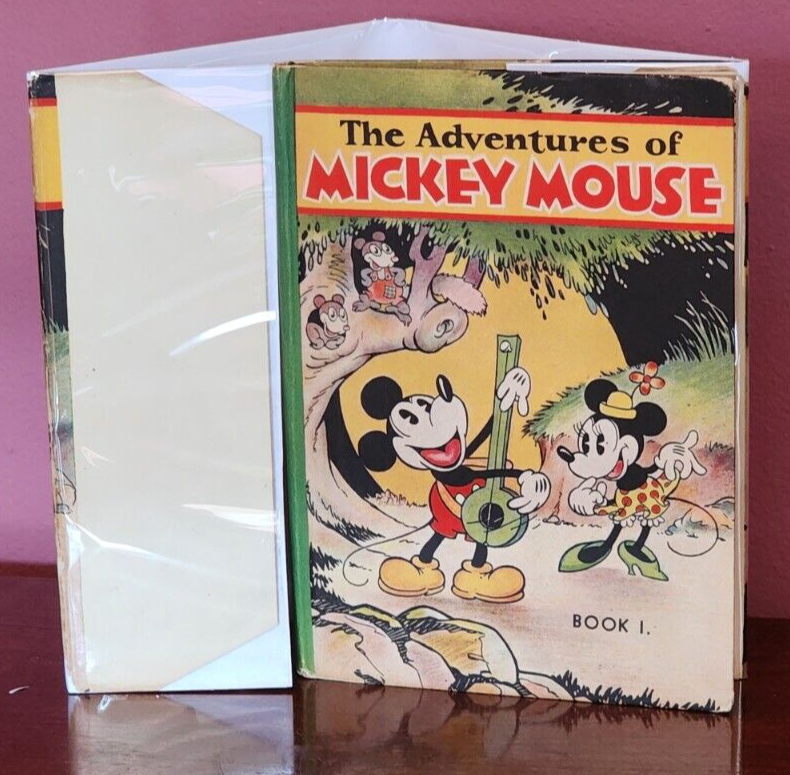 1931 THE ADVENTURES OF MICKEY MOUSE BOOK 1 BY WALT DISNEY, DAVID