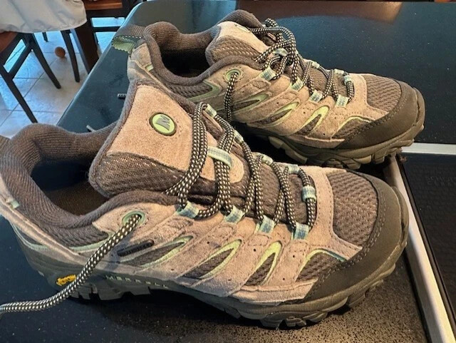 Merrell Moab 2 scarpa da trekking leggera impermeabile donna taglia 7 5 grigio come nuova