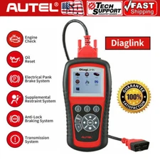 AUTEL Diaglink OBD2 Scanner All System Car Diagnostic Tool EPB Oil Code Reader