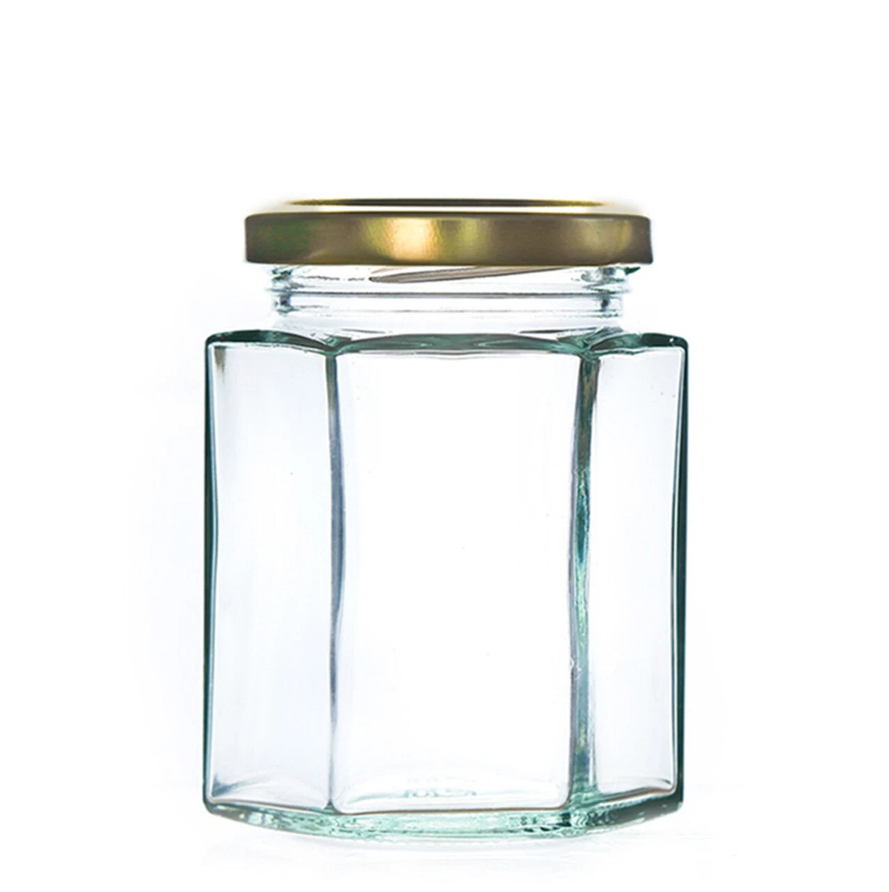 Hexagonal Glass Jam Jars With Lids 195ml 8oz Pack 300 Chutney Honey Jam
Opens in a new window or tab