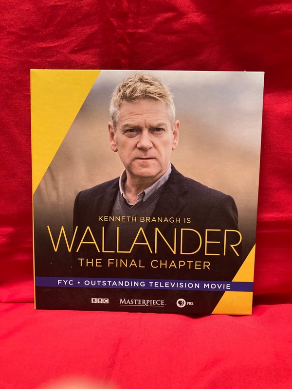 SUPER RARE 2016 Emmy FYC Wallander The Finale Chapter DVD - Kenneth Branagh