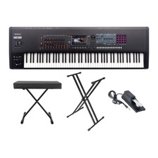 Roland FANTOM 8 EX Synthesizer Bundle with Wo...