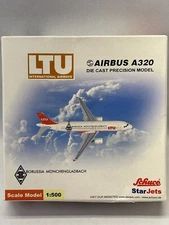 STARJETS 1/500 - Schuco AIRBUS A320 LTU INTERNATIONAL Diecast Plane Model.
