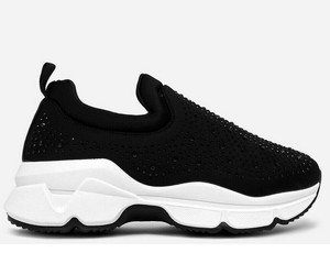 womens black trainers size 3