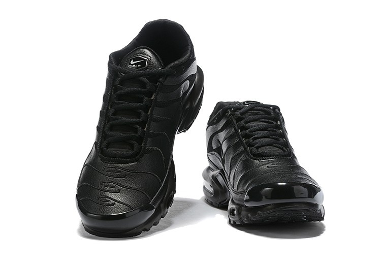 Size 10 - Nike Air Max Plus TN Triple Black for sale online | eBay
