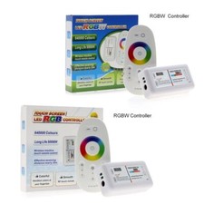RGBW / RGB LED Controler Touch 2.4G DC 12-24V 18A Remote Controller LED Strip