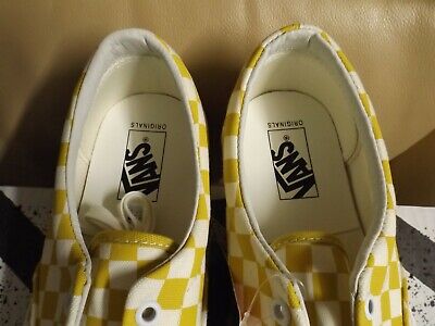 Vans OG Era Lx Men's Size 9.5 Cvs/Checkerboard Ceylon Yellow Vans OG Era Lx Men's Size 9.5 Cvs/Checkerboard Ceylon Yellow