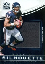 2017 PANINI CROWN ROYALE ROOKIE SILHOUETTE #5 MITCHELL TRUBISKY