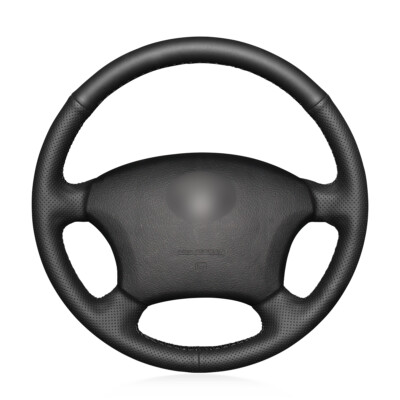 DIY PU Leather Steering Wheel Cover for Toyota Land Cruiser Prado 120 2004-2009