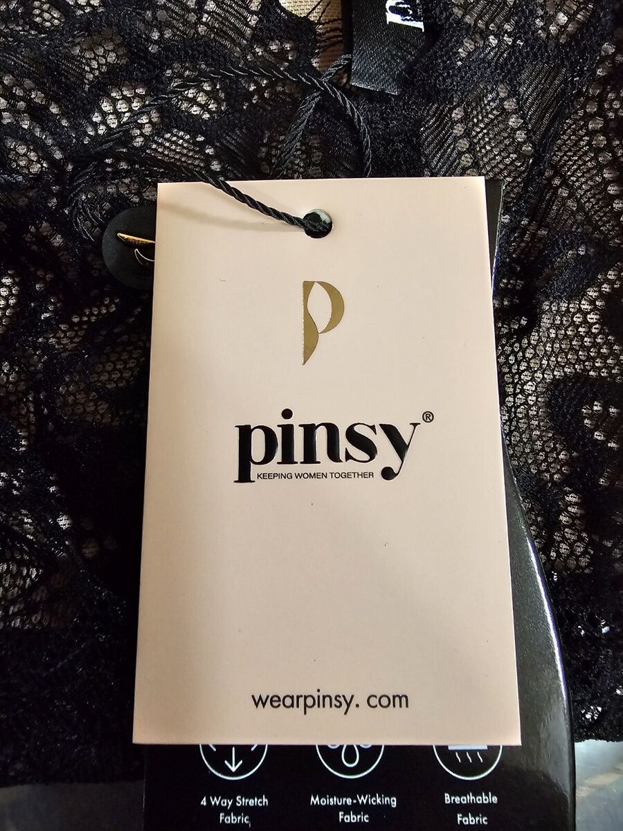 Pinsy Smoothing Lace Shapewear Bodysuit NWT