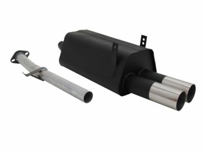 Novus Sportendschalldämpfer für BMW E36 Cabrio 3/C 2 x 76mm RL-Design 316i/318i
