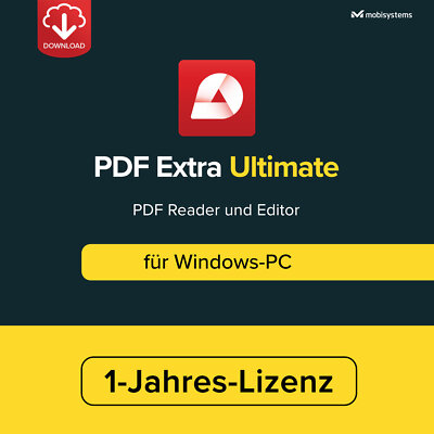 MobiP*D*F* Extra Ultimate, 1 PC (Windows) und 2 Mobilgeräte 1 Jahr, Download