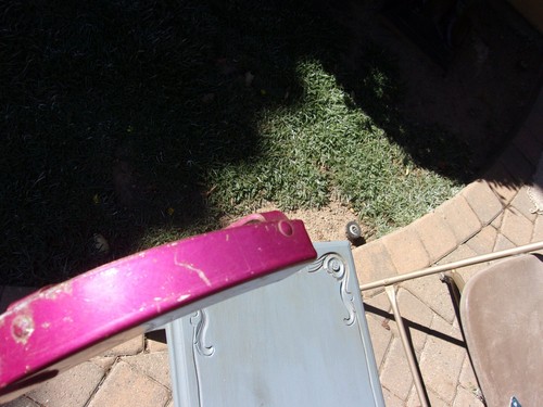 Schwinn Stingray Original Paint & Screen Violet Slik Chik Chain Guard - Picture 11 of 14