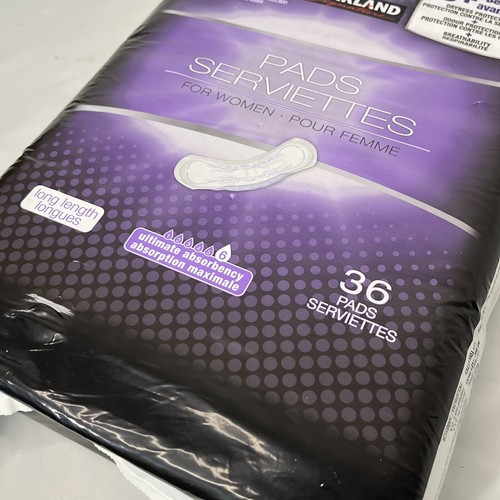 KIRKLAND SIGNATURE Women'S Pads 36 Pack 100421991 - Picture 5 of 5