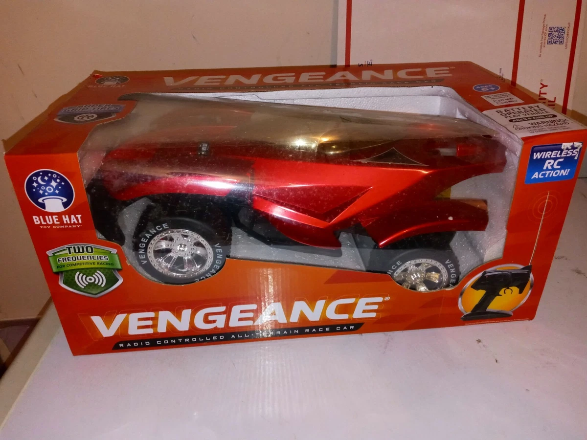 Black Series Vengeance AllTerrain RC Race Car 27 MHz Red, 55 OFF