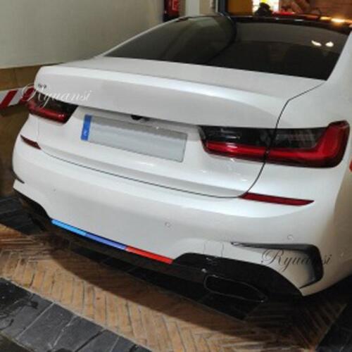Car Tri-Color Rear Bumper Stickers M Performance Stripe Decal For BMW series - Bild 4 von 4