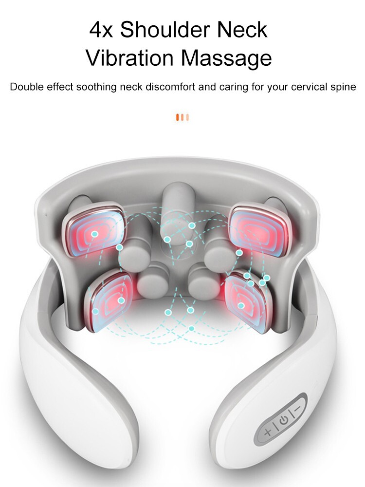 Recensione Massaggiatore Cervicale 4 Teste: Analisi 6 Modalità e TENS