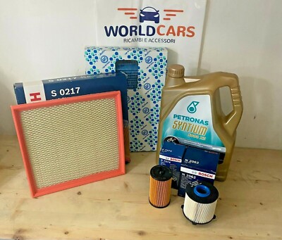 Kit Tagliando 4 Filtri 5 Litri Olio Originale GM 5w30 Opel Astra J 1.7 CDTi - Foto 7