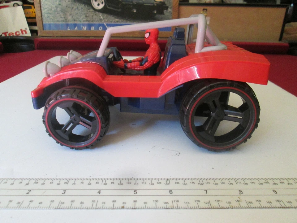 Spiderman Dune Buggy Sittin on 20s Raro Walgreens Edición Especial Batería No Operativa Foto 2 de 4