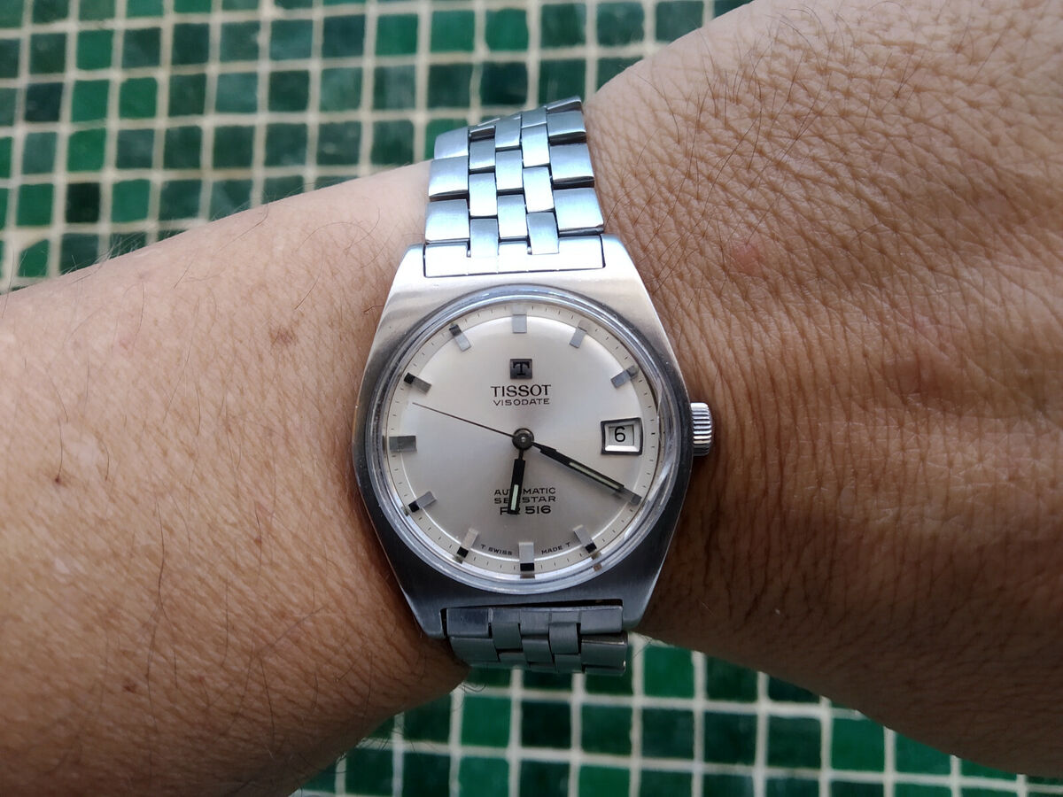 TISSOT VISODATE AUTOMATIC SEASTAR PR 516 ALL ORIGINAL TISSOT VISODATE AUTOMATIC SEASTAR PR 516 ALL ORIGINAL