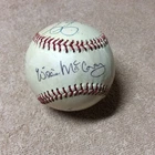 Willie McCovey Autographed Baseball Wilson Little League Other Signatures 5Total