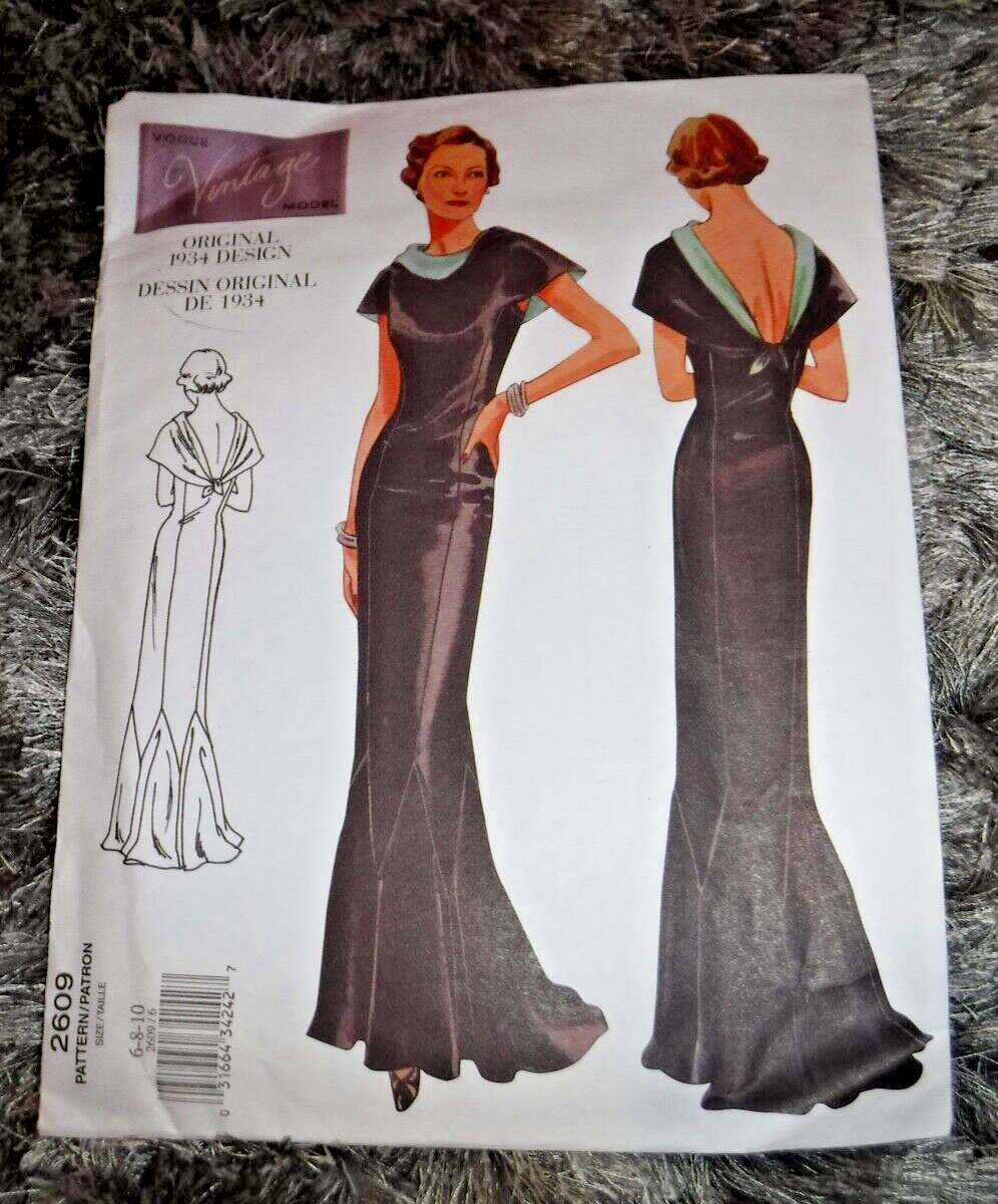 1920s formal dress patterns Vogue 5360: 1960s Easy Misses Party or Prom Dress 33B Vintage Sewing P –  Vintage4me2