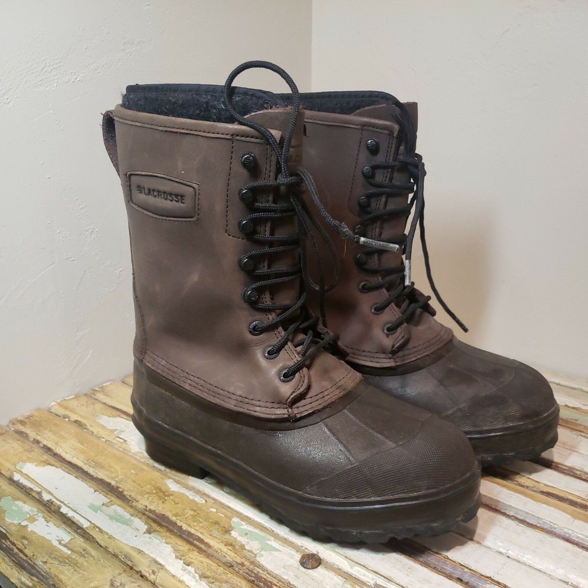LaCrosse Men\'s Dark Brown Snow Boots Amazon.com | LaCrosse Men main image 2