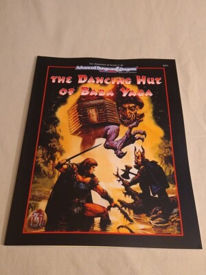 Dungeons and Dragons Reprint of S5 The Dancing Hut Of Baba Yaga