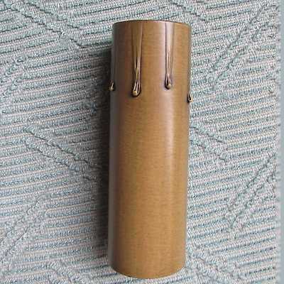 4'' Candle Socket Cover or covers old floor lamp wall sconce, dark antique color