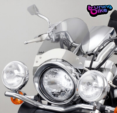 PUIG WINDSHIELD CUSTOM ROADSTER FOR SUZUKI VS1400 INTRUDER 87-95 TONED