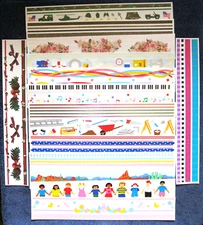 Mrs Grossman Vintage 15 Sheets 2x12" Design Line Collection *See Description*
