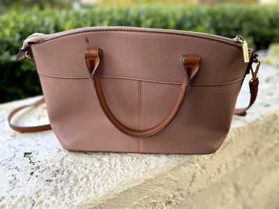 Women's Mauve Anne Klein Lemon Parker Dome Satchel 14