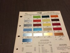 1978 Pontiac Firebirdtrans Am Lemansgrandprixcatalinapaint Chip Chart 1978 Pontiac Firebirdtrans Am Lemansgrandprixcatalinapaint Chip Chart